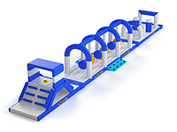Надувной водный аттракцион «Полоса препятствий Уровень №3»
