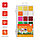 Акварель Гамма "Оранжевое солнце", медовая, 18 цветов (6 перл.,6 флуор., 6 классич.), без кисти, пластик, евро, фото 3