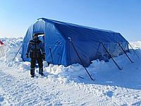 Пневмокаркасная палатка жилой модуль