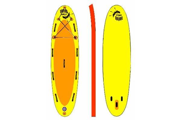 "RESCUE SUP" надувная доска с веслом SUP board (сапборд) для спасательных работ - фото 1 - id-p169235355