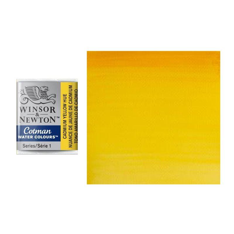 Краска акварельная Winsor&Newton COTMAN полукювета CADMIUM YELLOW HUE
