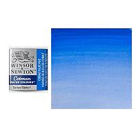 Краска акварельная Winsor&Newton COTMAN полукювета COBALT LIGHT BLUE HUE