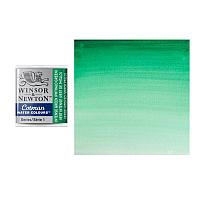 Краска акварельная Winsor&Newton COTMAN полукювета INTENSE GREEN