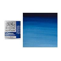 Краска акварельная Winsor&Newton COTMAN полукювета PRUSSIAN BLUE