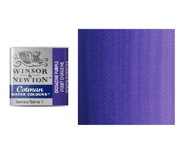Краска акварельная Winsor&Newton COTMAN полукювета DIOXAZINE VIOLET