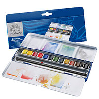 Набор красок акварельных Winsor&Newton COTMAN BLUE BOX