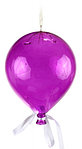 Шар елочный ErichKrause «Воздушный шар» (пластик) диаметр 20 см, фиолетовый
