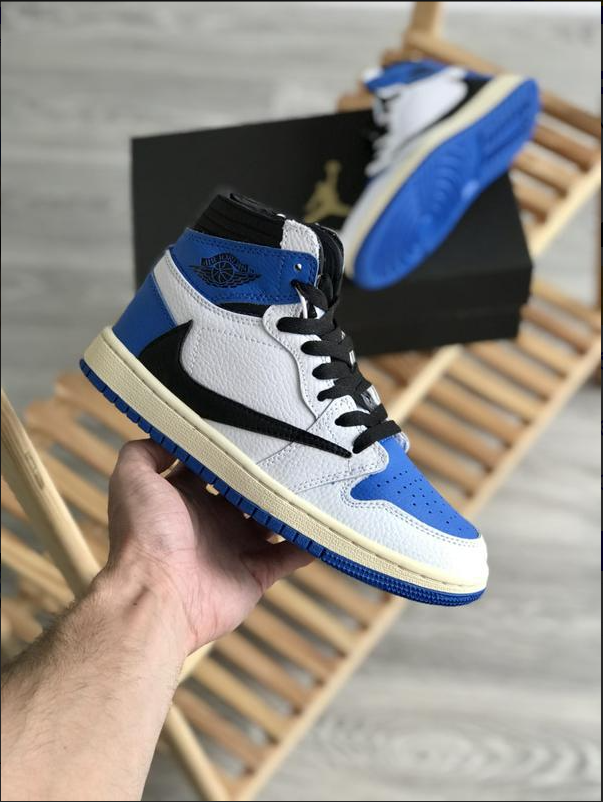 Кроссовки Nike Air Jordan 1 Cactus Jack - фото 3 - id-p169253411