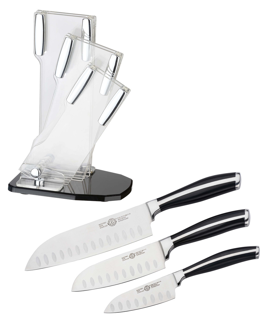 Набор ножей "Interline Santoku" 3 шт, Германия - фото 2 - id-p169254036