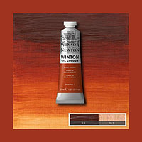 Краска масляная Winsor&Newton WINTON 37 мл TBE BURNT SIENNA