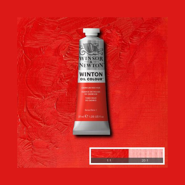 Краска масляная Winsor&Newton WINTON 37 мл CADMIUM RED HUE