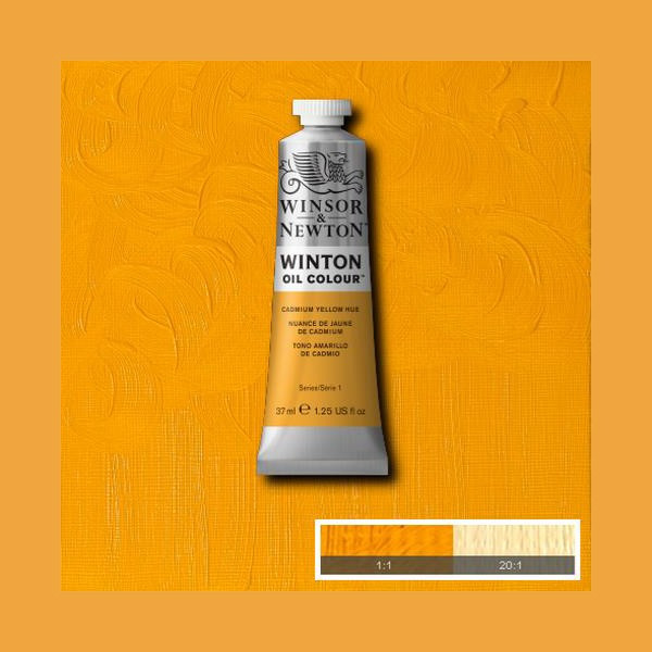 Краска масляная Winsor&Newton WINTON 37 мл CADMIUM YELLOW HUE