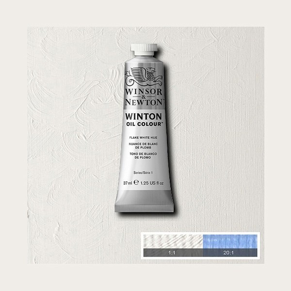 Краска масляная Winsor&Newton WINTON 37 мл FLAKE WHITE HUE - фото 1 - id-p169255126