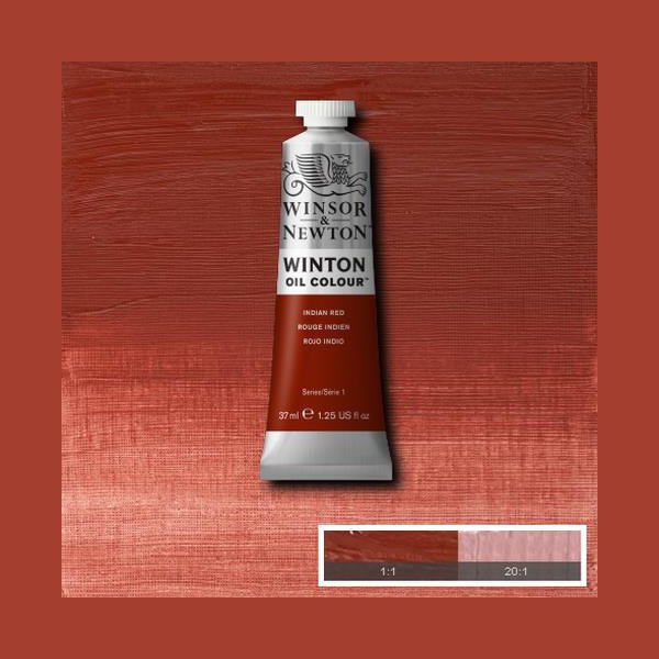 Краска масляная Winsor&Newton WINTON 37 мл INDIAN RED