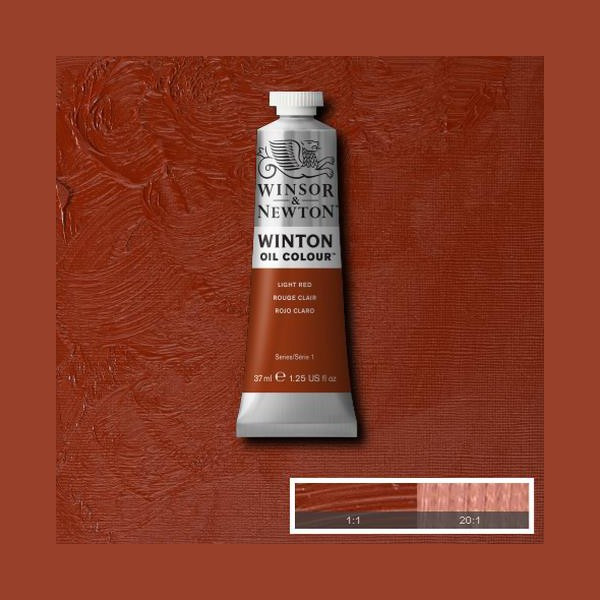 Краска масляная Winsor&Newton WINTON 37 мл LIGHT RED