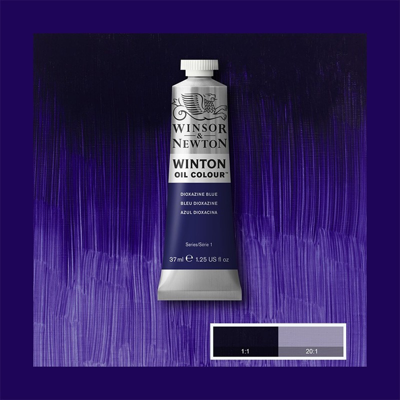 Краска масляная Winsor&Newton WINTON 37 мл DIOXAZINE BLUE