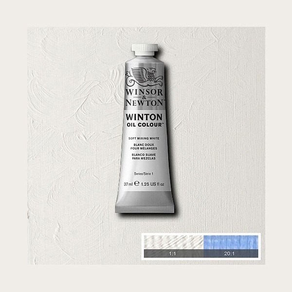 Краска масляная Winsor&Newton WINTON 37 мл SOFT MIX WHITE
