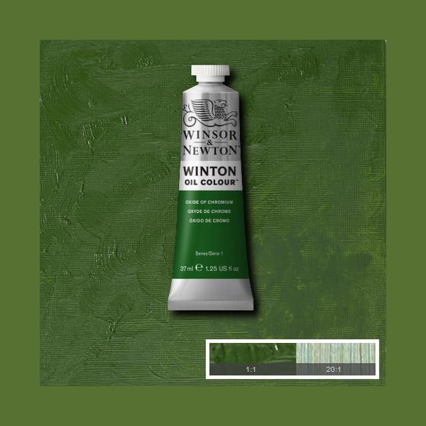 Краска масляная Winsor&Newton WINTON 37 мл OXIDE OF CHROMIUM