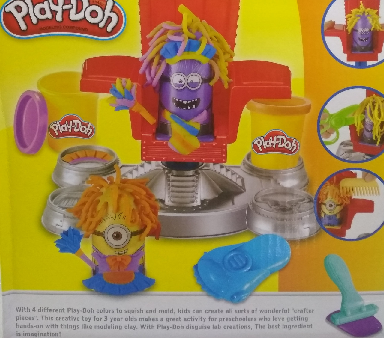 Набор для лепки Play-Doh "Миньоны в парикмахерской" - фото 3 - id-p169159446