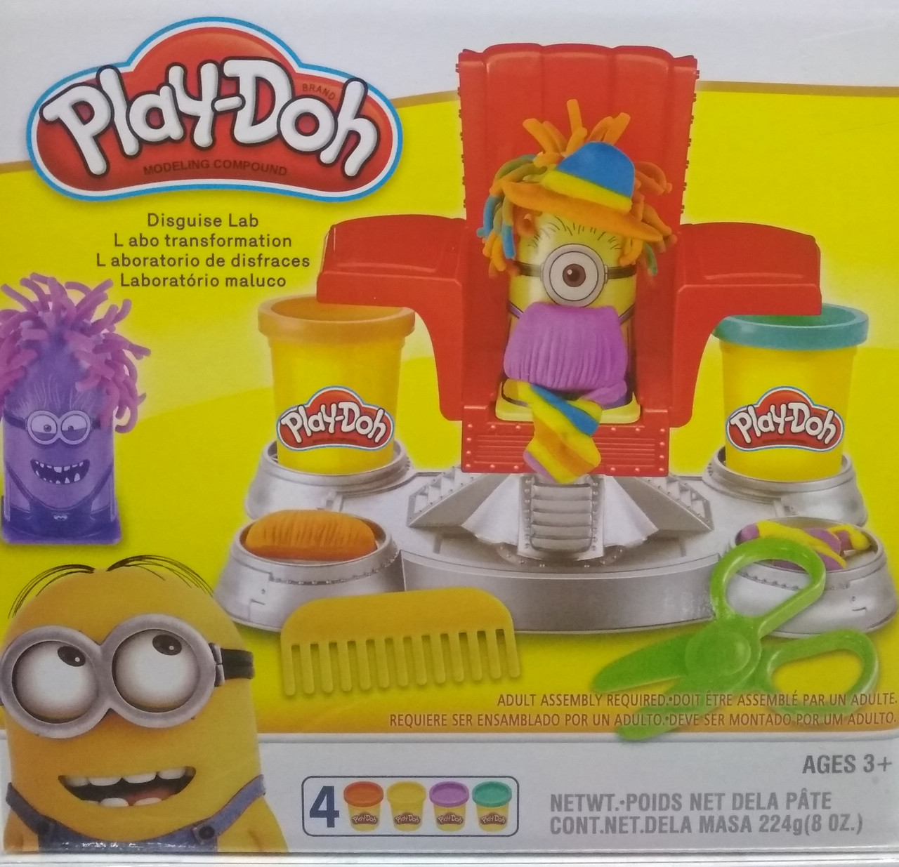 Набор для лепки Play-Doh "Миньоны в парикмахерской" - фото 4 - id-p169159446