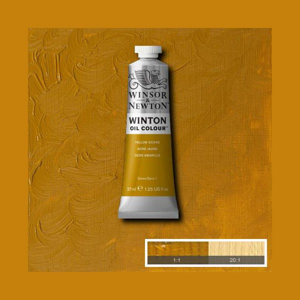 Краска масляная Winsor&Newton WINTON 37 мл YELLOW OCHRE