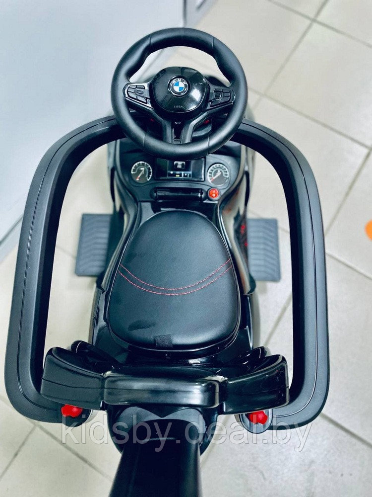 Детская машинка-каталка RiverToys BMW M5 A999MP-M (черный) Лицензия - фото 3 - id-p169255645
