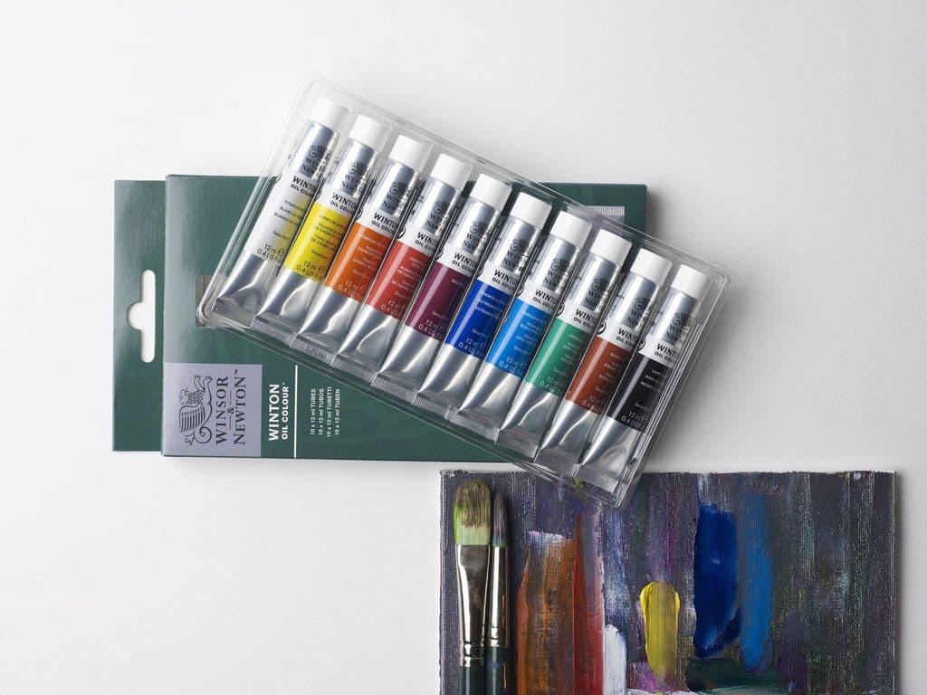 Набор красок масляных Winsor&Newton WINTON 10 x 12 мл ACCESS SET