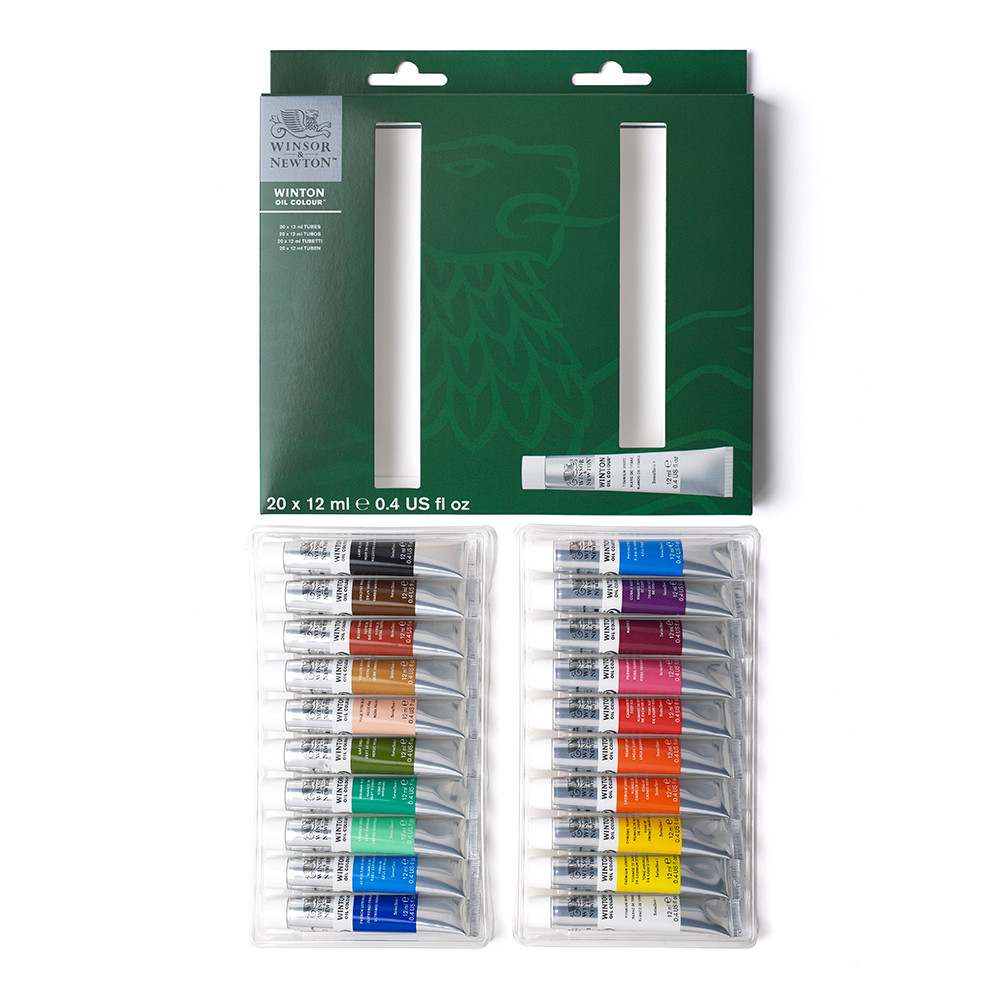 Набор красок масляных Winsor&Newton WINTON 20 x 12 мл ACCESS SET