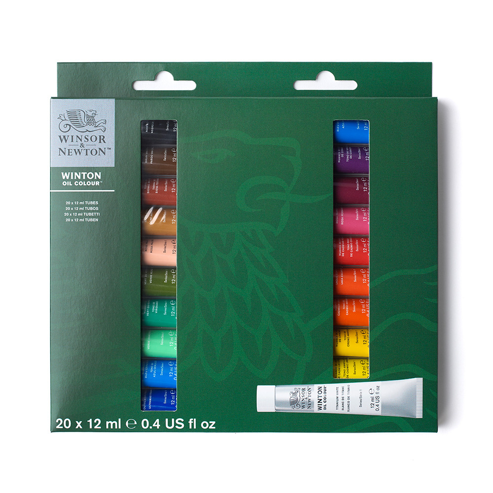 Набор красок масляных Winsor&Newton WINTON 20 x 12 мл ACCESS SET - фото 4 - id-p169265829