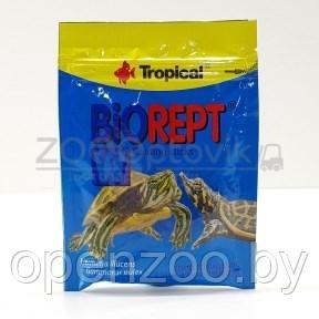 Tropical Biorept W Универсальный корм для всех видов черепах в виде плавающих палочек, 20 гр.(пакет) - фото 1 - id-p155304714
