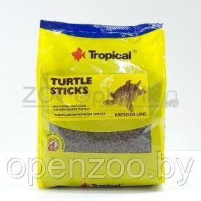 Tropical Turtle Sticks Универсальный корм для всех видов черепах в виде плавающих палочек, 1 кг.(пакет) - фото 1 - id-p155304719
