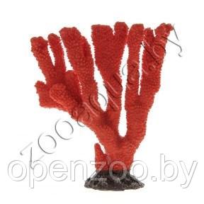 Коралл пластиковый (мягкий) красный 25х8х24см