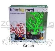 Meijing Aquarium AM0015G Светящийся коралл, зеленый 16,516,5см.