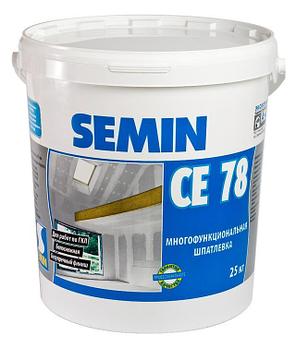 Шпатлевка финишная универсальная Semin СЕ-78 New (white cover), 15 кг, фото 2