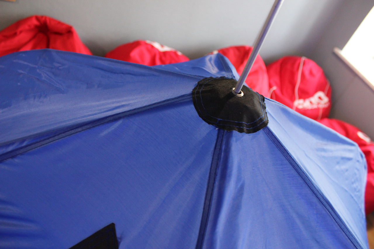 Палатка для зимней рыбалки зонт Bazisfish(240х240х170см),арт.1224 - фото 5 - id-p169341152