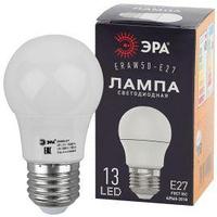 Лампа ERABL50-E27 LED A50-3W-E27 (диод. груша белая, 13SMD, 3W, E27, для белт-лайт) ЭРА