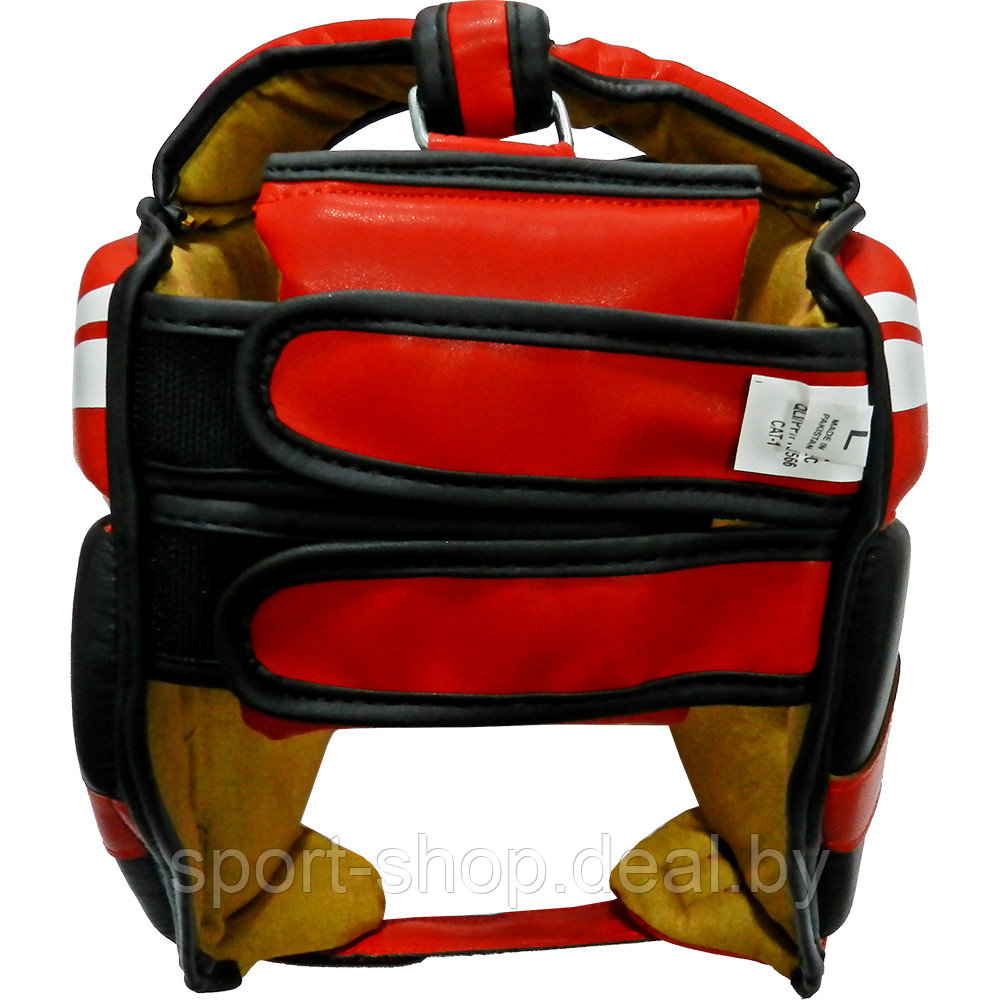 Шлем боксерский Красный Vimpex Sport 5041 Размер L, шлем для единоборств, шлем боксерский - фото 2 - id-p169341803