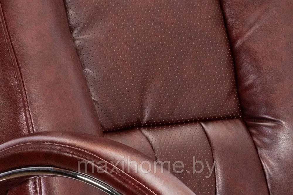 Кресло KING A КИНГ А экокожа, Тёмно-коричневый - фото 2 - id-p139954631