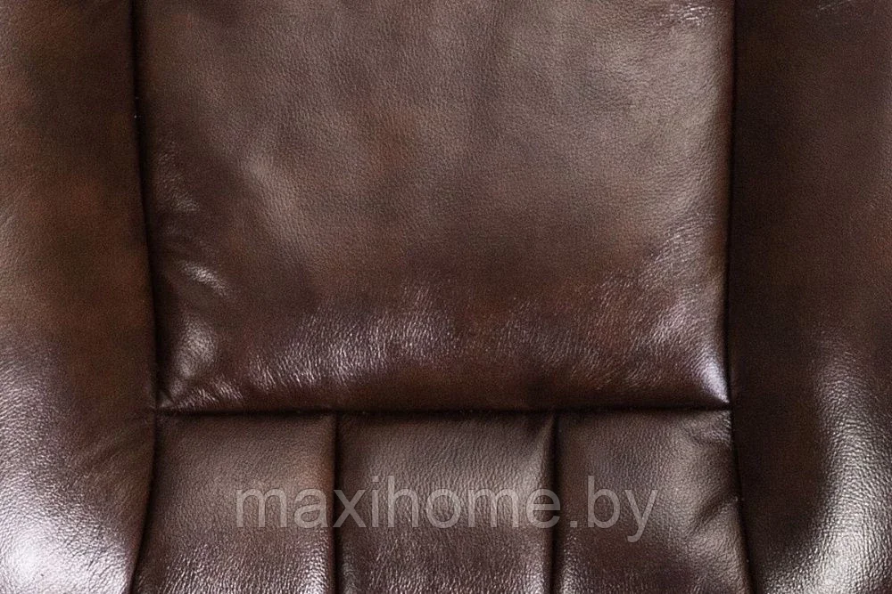 Кресло KING A КИНГ А натуральная кожа, Тёмно-коричневый - фото 2 - id-p139954632