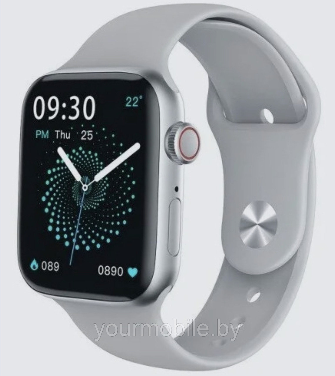 Умные часы Smart Watch M16 Mini Серебристый - фото 1 - id-p169349633