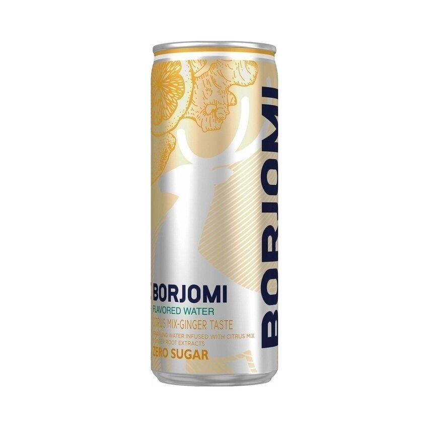 Напиток Borjomi Flavored Water с экстрактом цитрусов и корня имбиря 330 мл