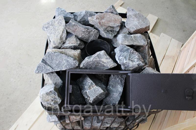Печь банная ComfortProm «РЕТРО» ЧУГУН ПРЕМИУМ, закрытая каменка, до 26 кубов, со стеклом - фото 2 - id-p169350484