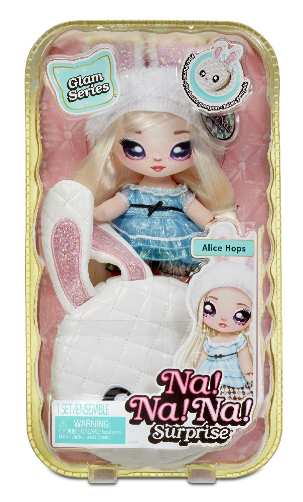 Мягкая кукла Na! Na! Na! Surprise Original Элис Хопс, серия Glam - фото 6 - id-p169353742