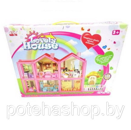 Дом для кукол "Lovely House" (136 деталей) 955 - фото 3 - id-p169354447