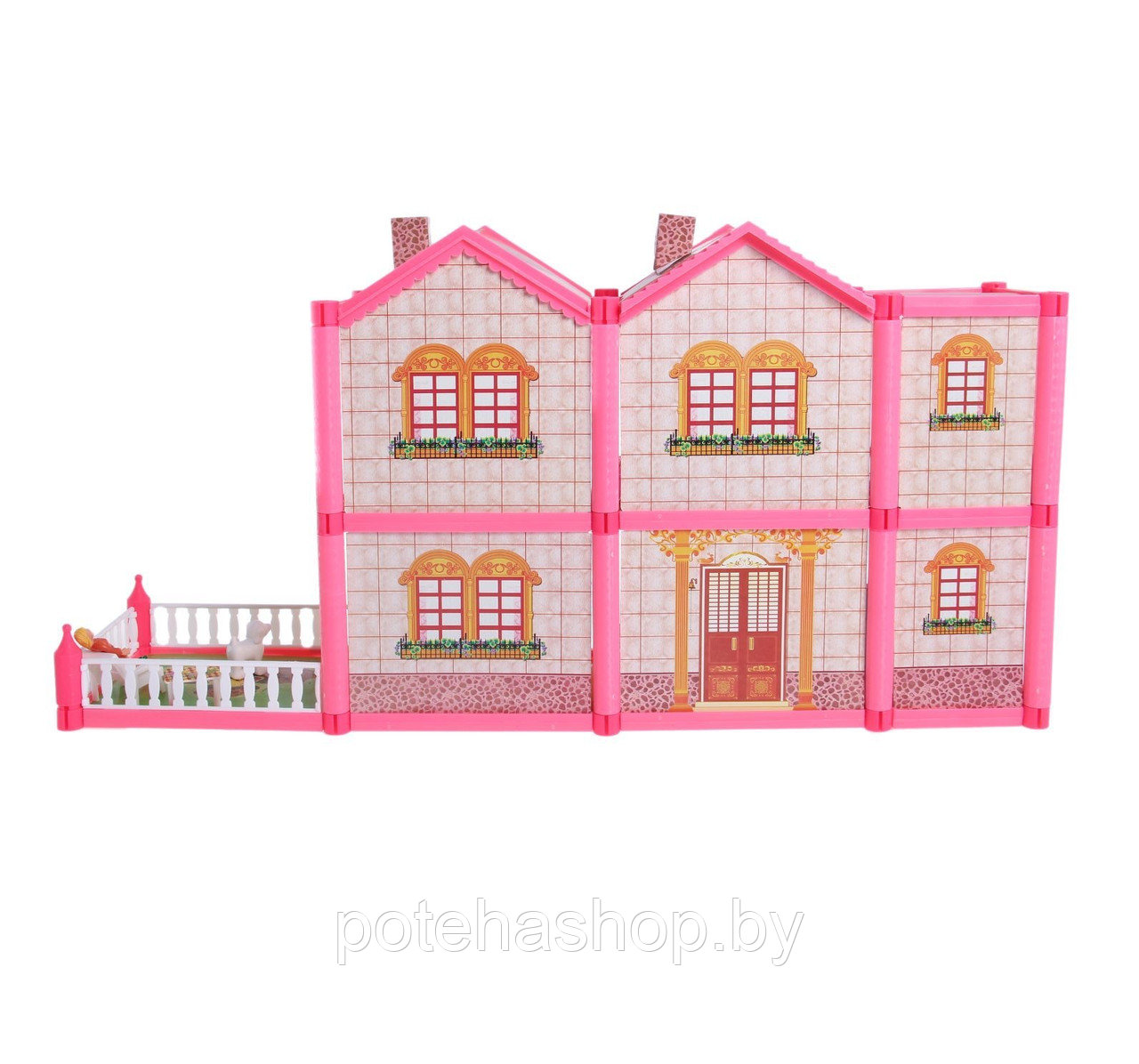 Дом для кукол "Lovely House" (136 деталей) 955 - фото 6 - id-p169354447