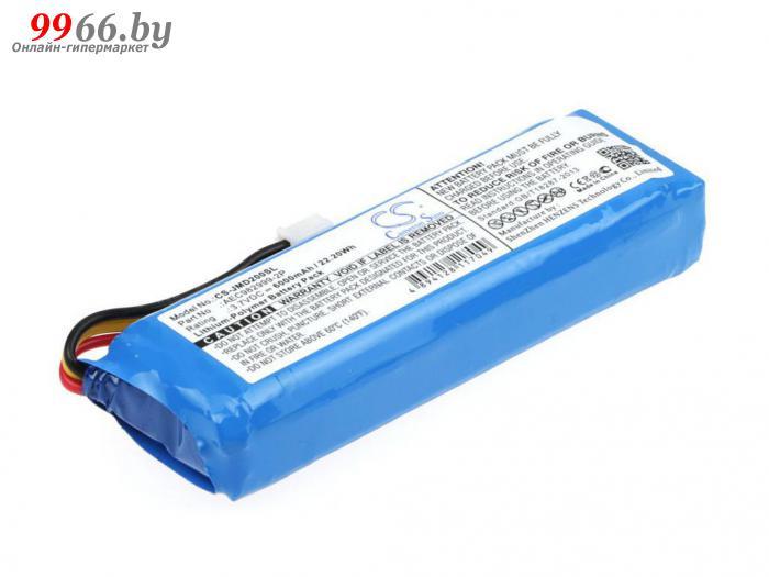 Аккумулятор CameronSino для колонки JBL Charge 3.7V 6000mAh 22.20Wh 075378 аккумуляторная батарея