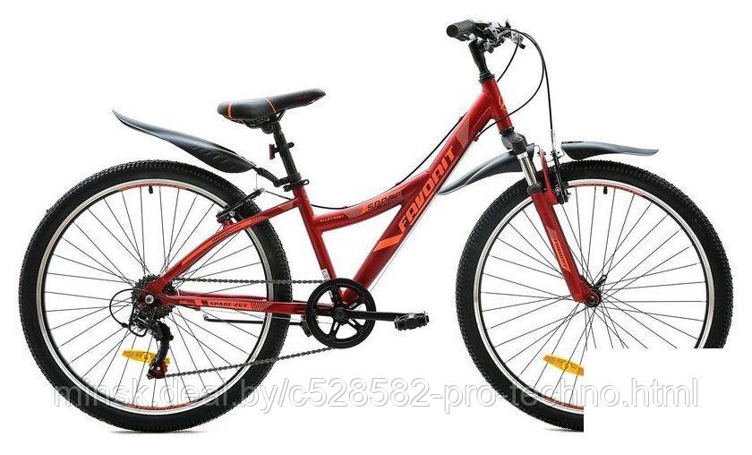 Велосипед Favorit Space 26 V 2020 (красный)