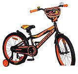 Детский велосипед Favorit Biker 20 2020 (черный/оранжевый), фото 2