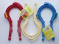 Ключ пластиковый для винтовых крышек (d28,66,82,89,100) "На пять с плюсом/Витязь"