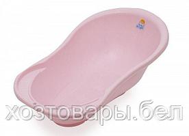 Ванночка детская Ангел 84см розовая пластик арт LA4103